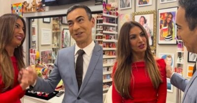Patrícia Poeta e César Tralli - Fotos: Instagram