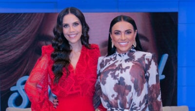 Kamila Simioni e Daniela Albuquerque. (Créditos: Divulgação RedeTV!)