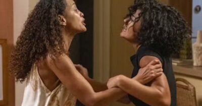 Fátima é humilhada e mendiga ajuda de joelhos em Vale Tudo - Foto: Montagem