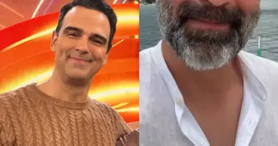 O que aconteceu? Tadeu Schmidt, do BBB, surge barbudo, com cabelos brancos e irreconhecível