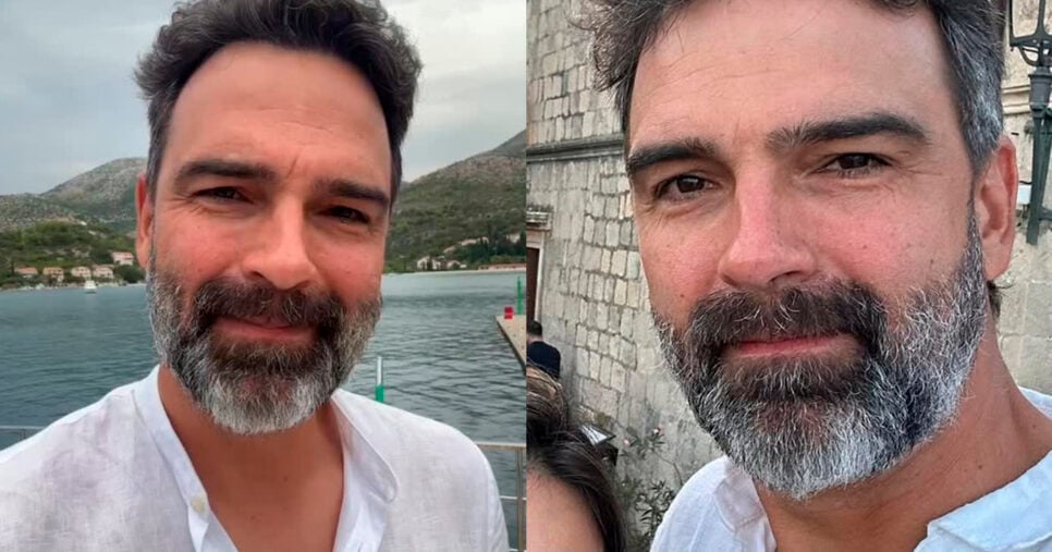 Tadeu Schmidt aparece com novo visual (Foto: Reprodução - Instagram)