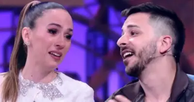 Tatá Werneck cai no choro na frente de Júnior Lima ao ler carta que fez a ele: “Tenho certeza”