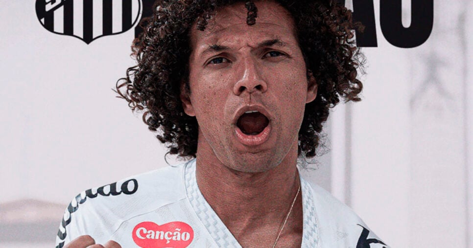 Willian Arão - Santos (Foto: Reprodução) 