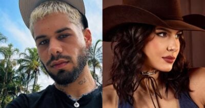 Ana Castela quebra silêncio sobre suposto flagra com Zé Felipe - Foto: Montagem