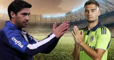 Abel Ferreira, técnico do Palmeiras e Andreas Pereira (Foto: Reprodução / Instagram @coachabelferreira / Instagram @andreaspereira / Canva / Montagem TV Foco)
