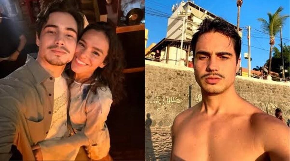 Danilo Mesquita em foto que gerou rumores de affair com atriz; Veja quem é ele (Foto: Reprodução/ Instagram/ Montagem)