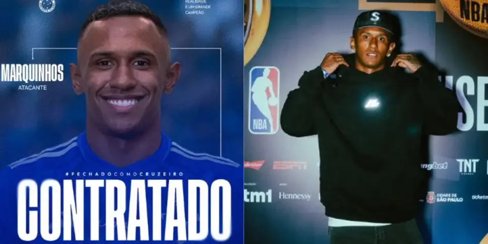 Marquinhos chegou ao Cruzeiro neste ano (Reprodução: Instagram)