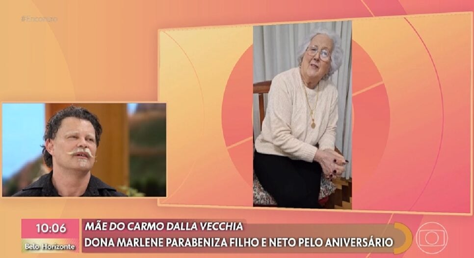 Carmo Dalla Vecchia assume o que a mãe pensa sobre ele ser gay - Foto: Encontro