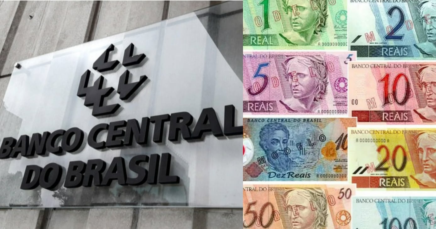Banco Central e notas do Real - Foto: Montagem