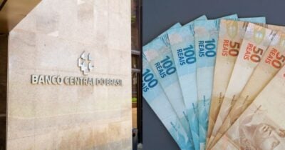 Comunicado do Banco Central em 2025 sobre o fim do real - Foto: Montagem