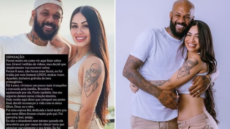 Andressa contou que foi traída diversas vezes durante os oito anos de relacionamento - Foto: Instagram