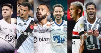 Gigantes se enfrentam pelo Brasileirão neste domingo, 24, Montagem/TV FOCO