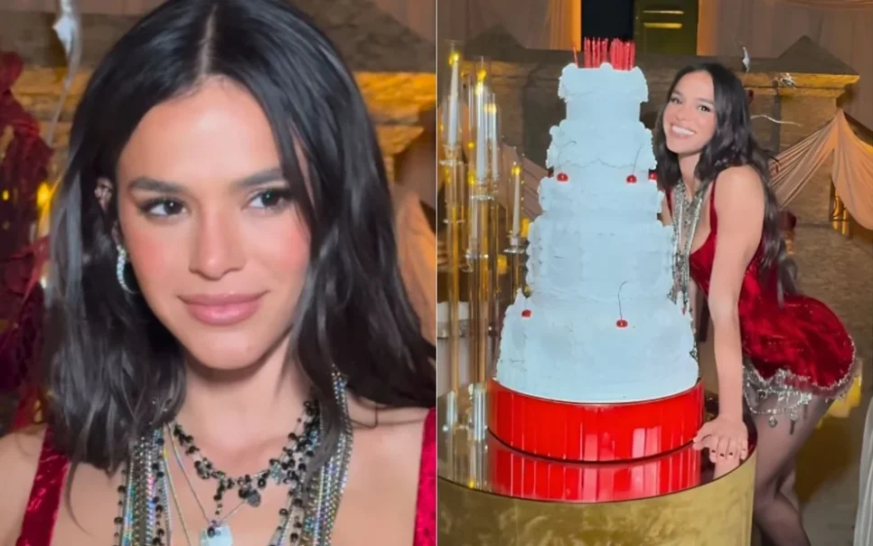 Bruna Marquezine em sua festa de 30 anos (Foto: Reprodução/ Internet)