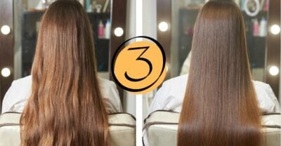 Ilustração de cabelo liso (Foto: Reprodução / Canva / Montagem TV Foco)