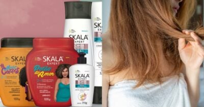 Produto da Skala deixa os fios sem frizz e alinhados - Montagem / TV FOCO