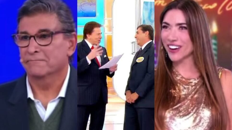 Carlos Nascimento relembra o que Silvio Santos fez por ele durante doença no "PSS com Patrícia Abravanel" (Foto: Reprodução/ SBT/ Divulgação/ Montagem)