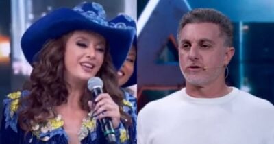 Huck não perdoa ao expor o que Catia Fonseca fez e lança alfinetada ao vivo: “Quero ver” (Foto: Reprodução/ Globo/ Montagem)