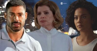 César, Odete e Fátima em Vale Tudo (Foto: Reprodução / Globo / Montagem TV Foco)