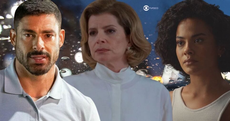 César, Odete e Fátima em Vale Tudo (Foto: Reprodução / Globo / Montagem TV Foco)