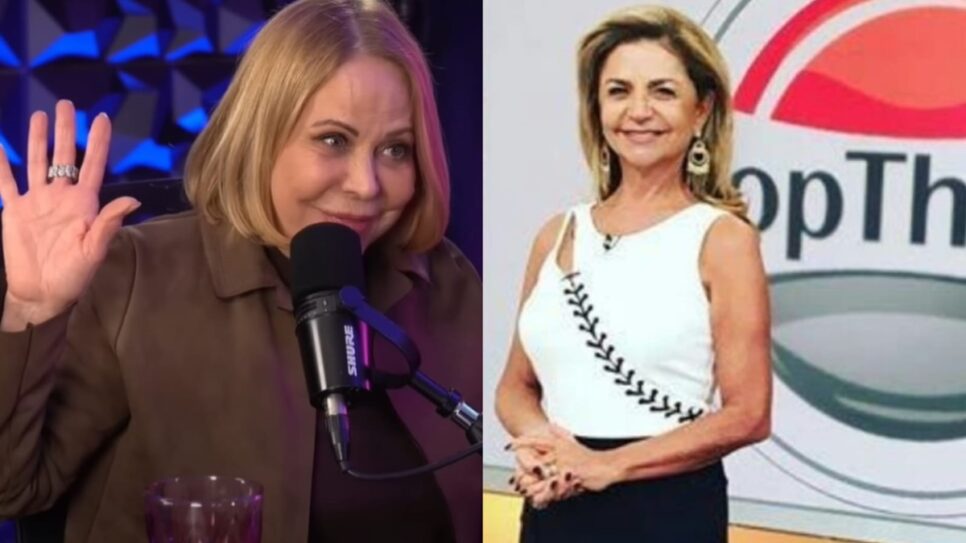 Claudete Troiano expóe Aracy da Top Therm e críticas sofridas por fazerem merchan (Foto: Reprodução/ YouTube/ Internet/ Montagem)