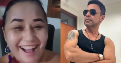 Cleo Loyola diz que foi ameaçada por Zezé Di Camargo (Foto: Reprodução/ Internet)