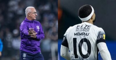 Dorival sofre baixa no elenco do Corinthians - Montagem/TV FOCO