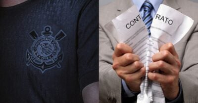 Meia acima da média rescinde com o Corinthians - Montagem/TV FOCO