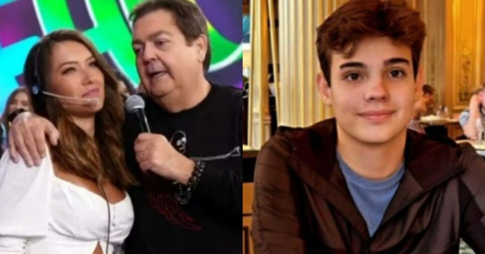 Estrela da Globo está envolvida com o caçula do ex-Globo (Foto: Montagem TV Foco)