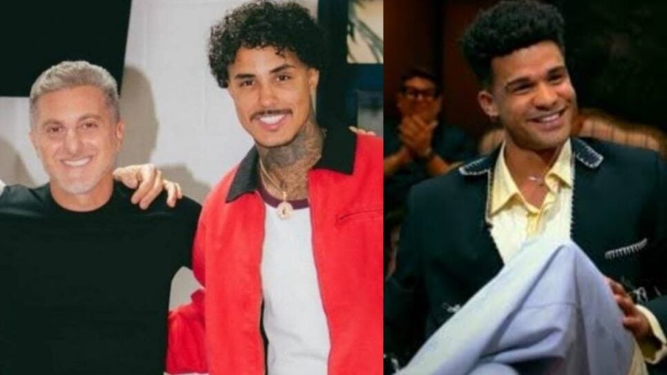 Livinho deixa competição e Huck convoca ator Lucas Leto para o quadro do Domingão (Foto: Reprodução/ Instagram/ GNT/ Montagem)