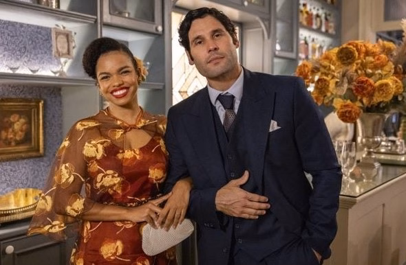 Dita e Clóvis em Êta Mundo Melhor! (Foto: Reprodução / Globo) Dita e Clóvis em Êta Mundo Melhor! (Foto: Reprodução / Globo)