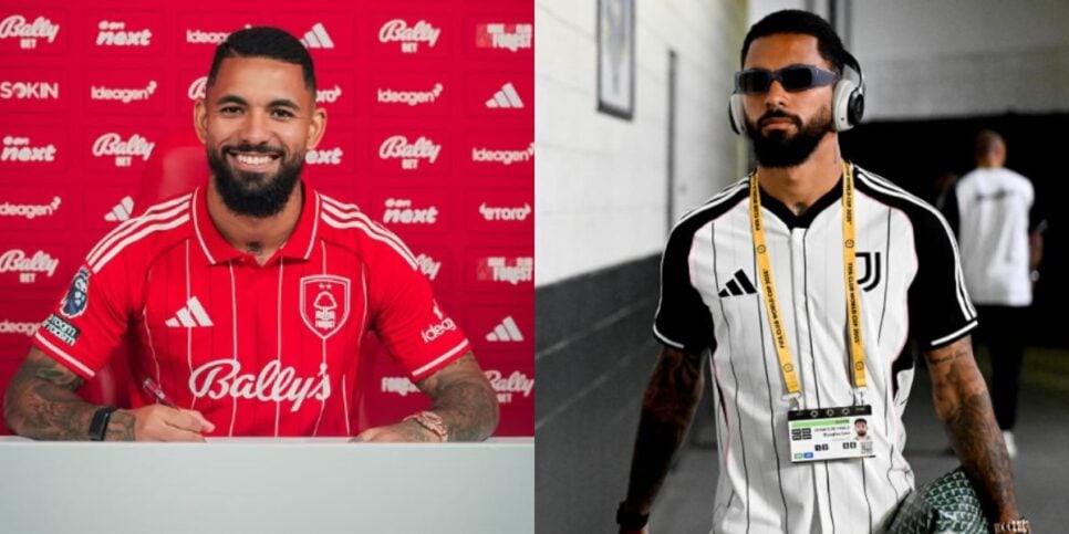 Douglas Luiz assinou com o Nottingham Forest (Reprodução: Instagram)