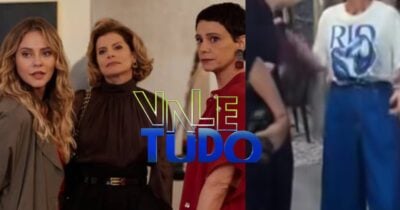 Estrela de Vale Tudo é cercada no meio do RJ e vídeo entrega atitude com os fãs (Foto: Reprodução/ Globo/ Instagram/ Montagem)