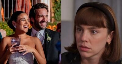 3. Solange desmascara traição de Fátima e vai para a cama com Afonso em Vale Tudo
- Montagem / TV FOCO