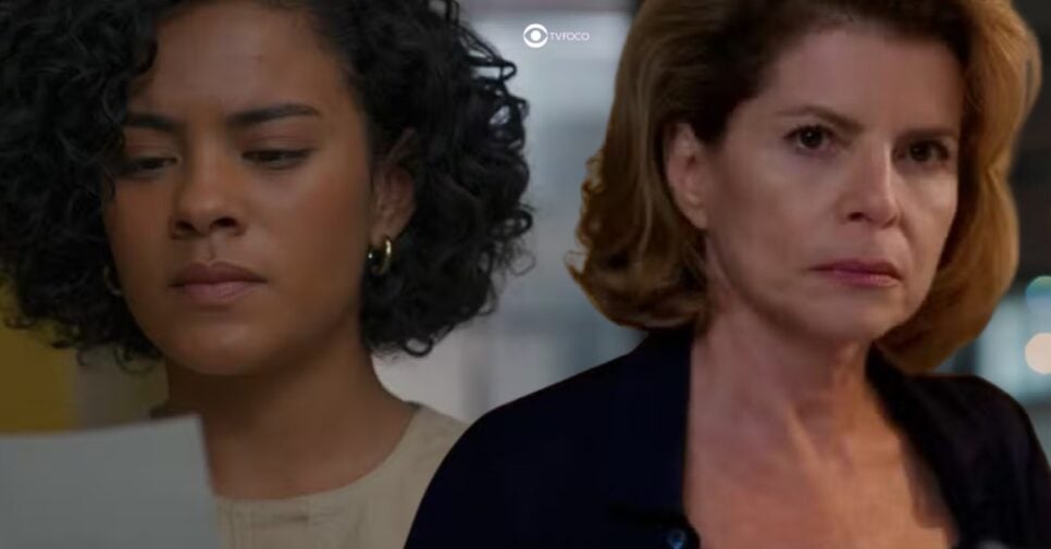 Fátima chantageia Odete em Vale Tudo (Foto: Reprodução / Globo / Montagem TV Foco)