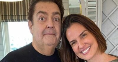 Esposa de Faustão emite comunicado com estado de saúde do apresentador - Foto: Montagem
