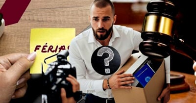 Saiba se os trabalhadores podem ser demitidos durante as férias (Foto Reprodução/Montagem/Lennita/Tv Foco/Canva)