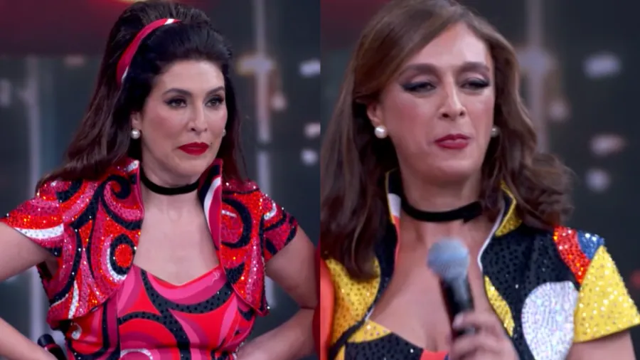Fernanda Paes Leme e Catia Fonseca eliminadas do Dança dos Famosos (Foto: Reprodução/ Internet)