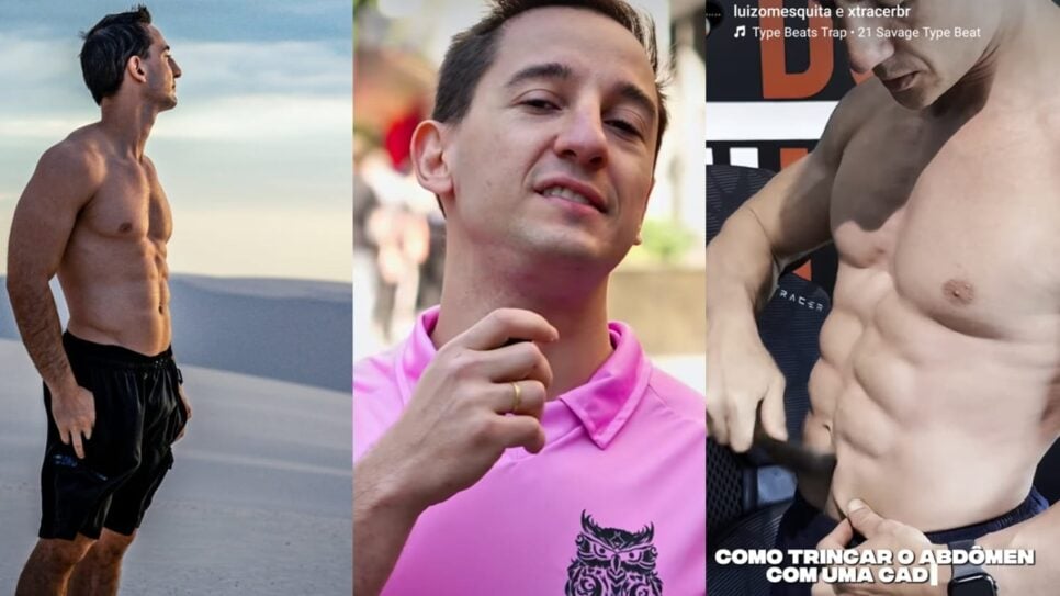 Luiz Otávio Mesquita, filho do apresentador Otávio Mesquita, pode estar em "A Fazenda 17", segundo colunista (Foto: Reprodução/ Instagram/ Montagem)