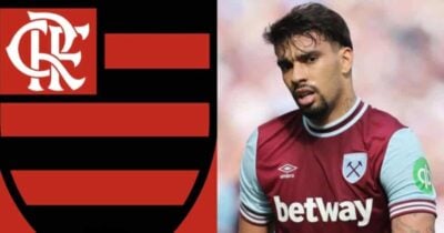 Flamengo prepara PIX de R$ 317M para assinar com Paquetá - Montagem/TV FOCO