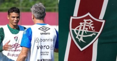 Thiago Silva desfalca Fluminense e vira reforço no Inter - Montagem / TV FOCO