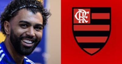 Gabigol tem anúncio no Flamengo após contrato com o Cruzeiro até 2028 - Montagem/TV FOCO