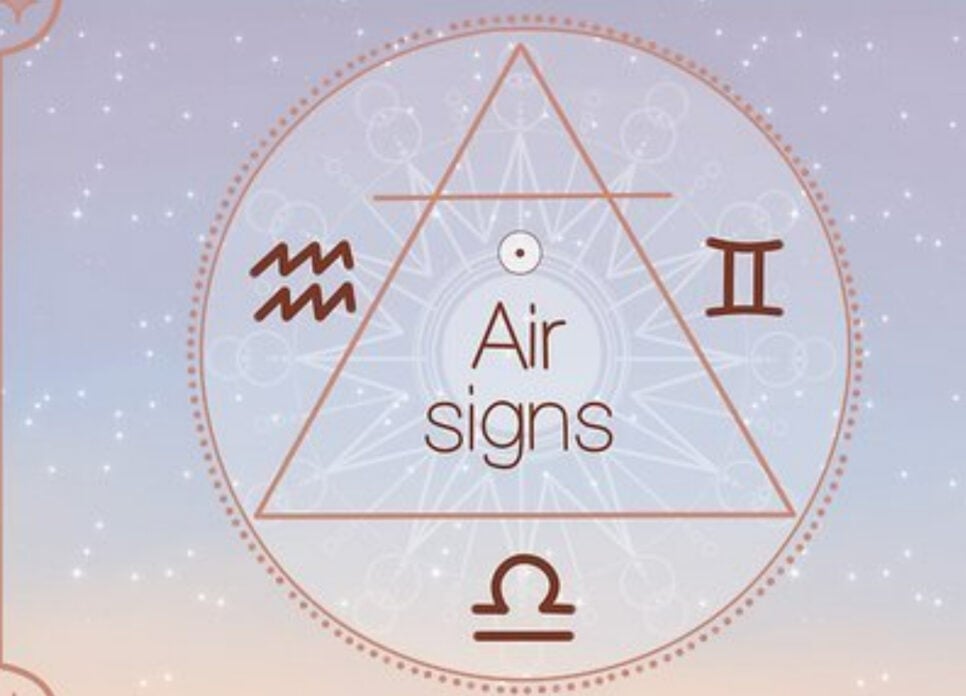 Signos do ar: Gêmeos Aquário e Libra (Foto: Reprodução)