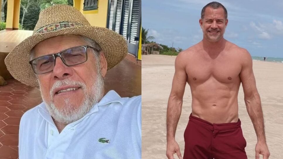 José Mayer e Malvino Salvador (Foto: Reprodução/ Instagram/ Montagem) 