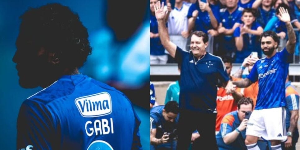 Gabigol é reserva no time do Cruzeiro (Reprodução: Instagram)