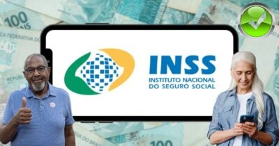 Ilustração de beneficiários do INSS (Foto: Reprodução / Canva / Montagem TV Foco)