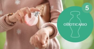 Ilustração de 5 perfumes da marca O Boticário (Foto: Reprodução / Canva / Montagem TV Foco)