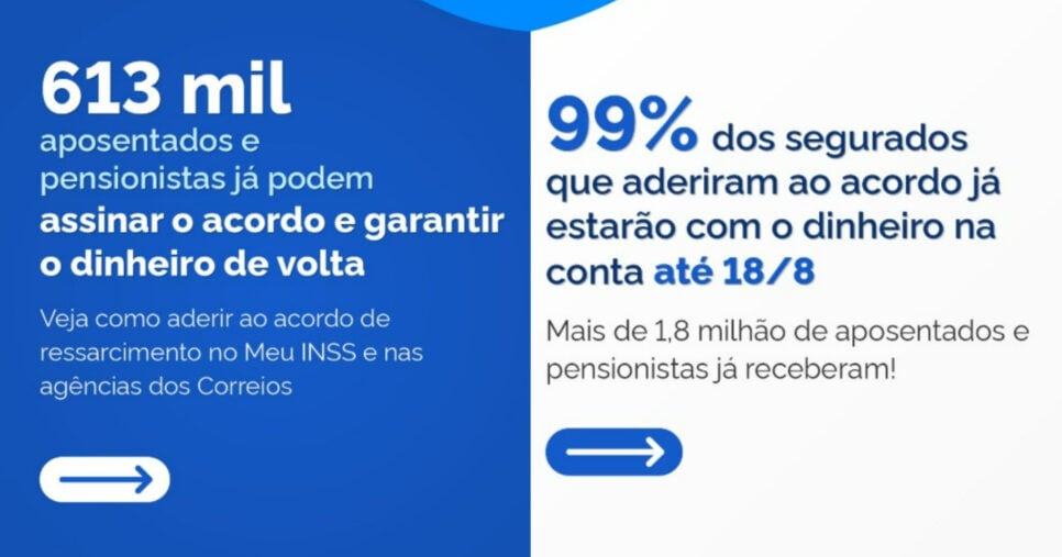INSS fala sobre ressarcimento de descontos indevidos (Foto: Reprodução/Montagem TV Foco)