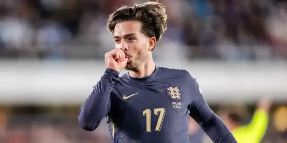 Jack Grealish está há poucos passos de vestir a camisa do Everton (Reprodução: Inglaterra)