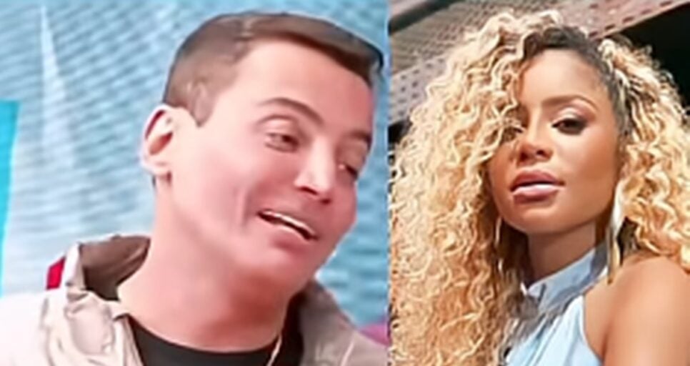 Leo Dias revelou a apresentadora do "Jornal dos Famosos" a razão por não ter levado Cariúcha junto a ele para a Band (Foto: Reprodução/ Montagem)