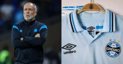 Mano Menezes tem saída aprovada do Grêmio - Montagem/TV FOCO